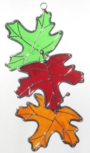 Maple Leaf Spray - Tricolor