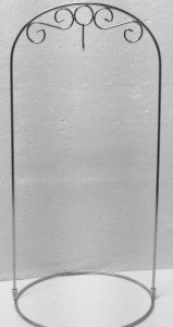 Tall Arched Ornament Stand
