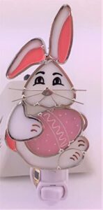Bunny with Painted Egg Night Light