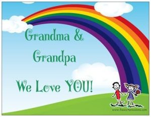 Grandma and Grandpa we love you