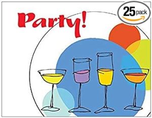 Cocktail Pary Invites Front