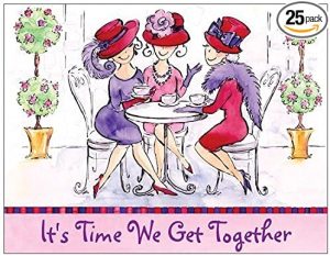Red Hat Ladies Event Invites 