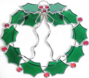 Stained Glass Holy Wreath