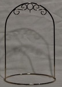 Silver 8 inch Arched Stand