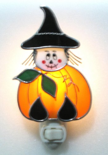 Pumpkin Witch Night Light