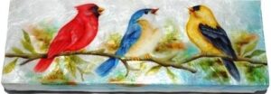 Songbirds Capiz Long Box