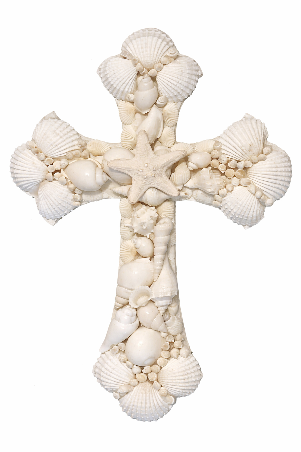 A1A Seashell Wall Cross