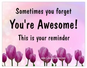 Reminder You’re Awesome Magnet