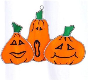 Jack-O-Lantern Suncatcher