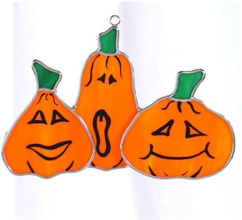 Jack-O-Lantern Suncatcher